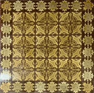 Rajola hidràulica decorativa