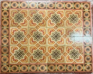 Califa mosaic hidraulic recuperada