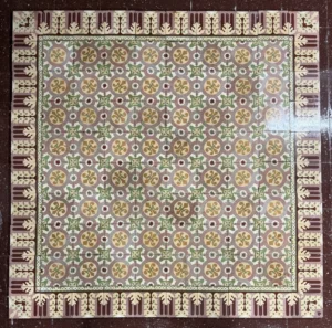 Mosaico hidráulico antiguo